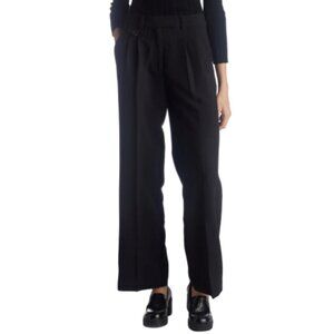 NWT 1.State Tailored High Waisted Trouser Pants in Black